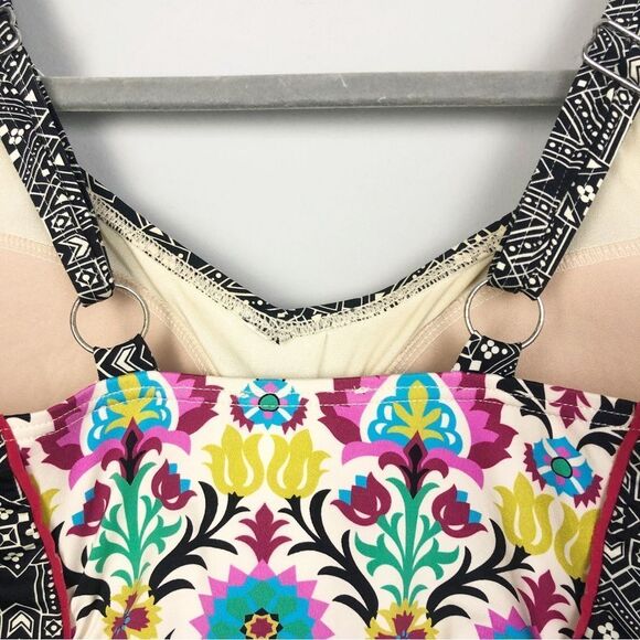 SUNDANCE | Wonderstruck Colorful One Piece Swimsuit Women’s Size X-Small - Picture 8 of 11